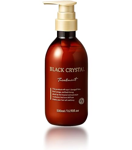 Amazon.co.jp: ブラッククリスタル シャンプー【ヘマチン×ケラチンで